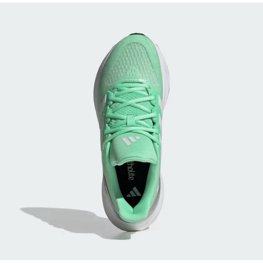 adidas Ultrarun 5 W Green Glow Men's Size 8.5 Dash Grey Core Black - Picture 8 of 13